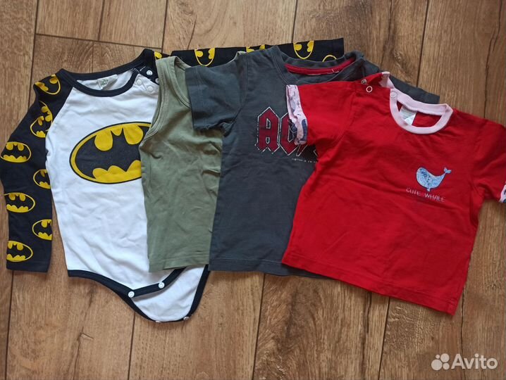 Вещи пакетом для мальчика 74 80