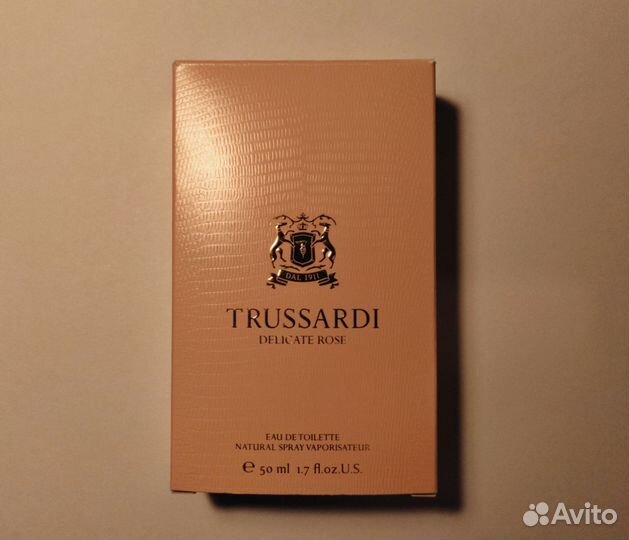 Туалетная вода Trussardi delicate rose