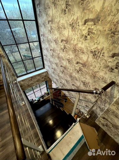 Перила деревянные с установкой