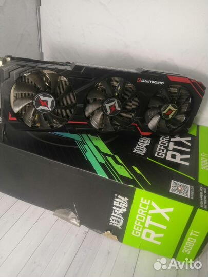 Игровая видеокарта Gainward RTX 3080ti 12gb