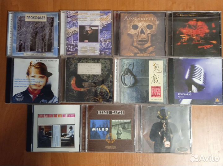 Сд диски этническая музыка, классика, джаз