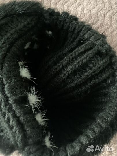 Шапка из хвостов норки