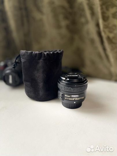Объектив Nikon 50mm f/1.8G AF-S Nikkor