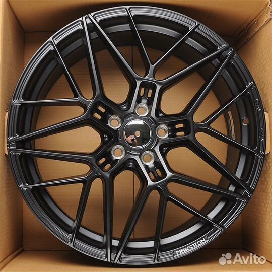 Диски MST fission 718 8.5/20 5x108 ET42 d65.1 matt black with milling
