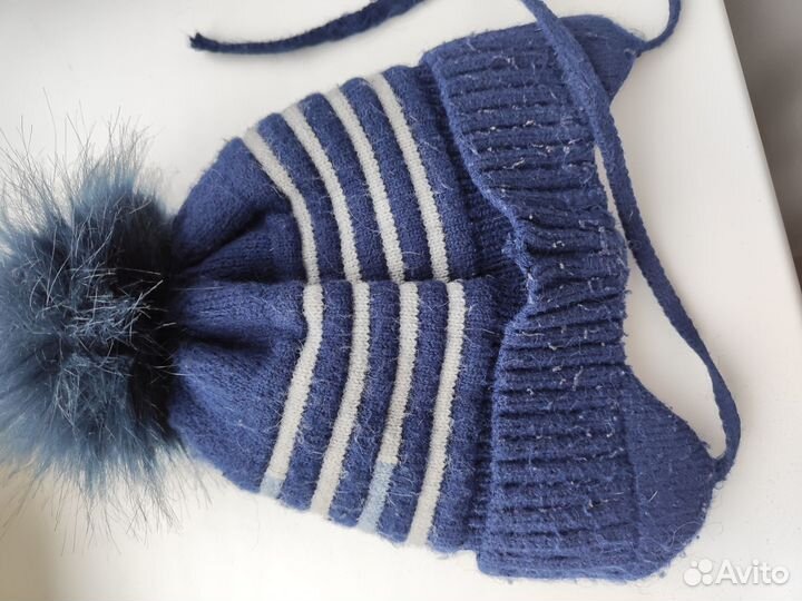 Шапка для мальчика теплая