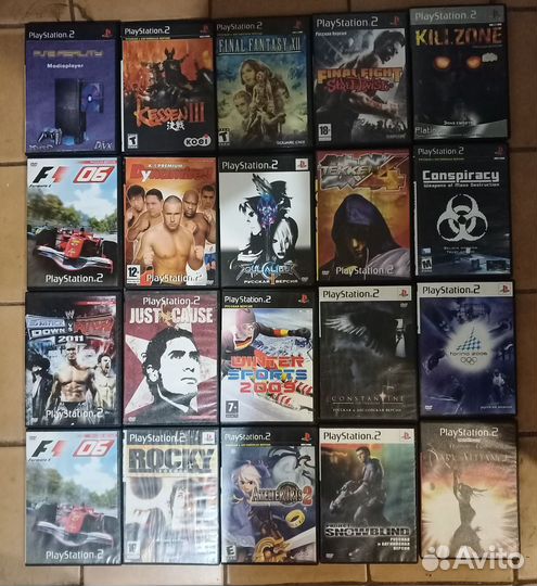 Игры на playstation2. Если что доставка