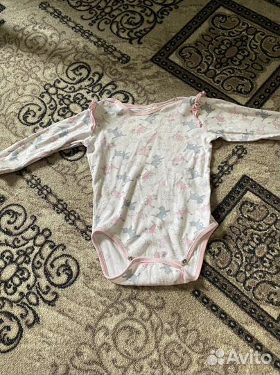 Вещи пакетом на девочку 74 80 86