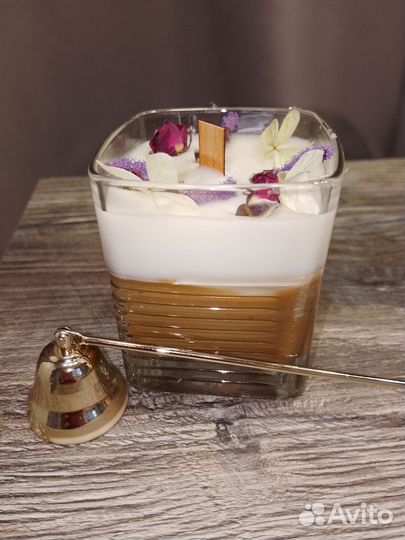 Свечи ручной работы ароматические натуральный воск