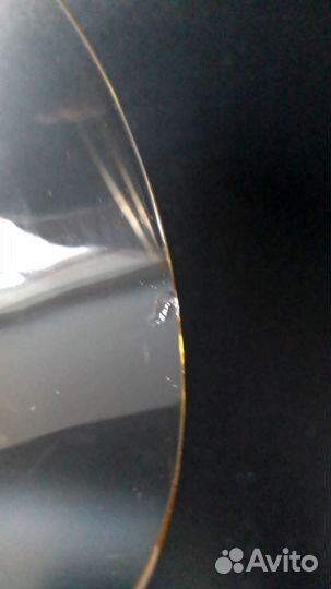 Рюмки (фужеры) цветное стекло СССР 13 см