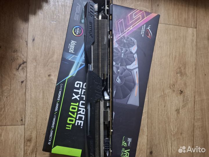 Asus rog strix gtx 1070 ti 8gb
