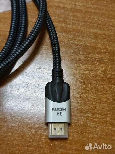 Hdmi 2.1 кабель 1.5 метра Vcom 8K 60Hz