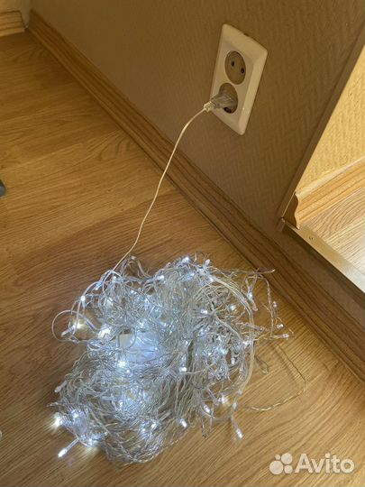 Гирлянда штора