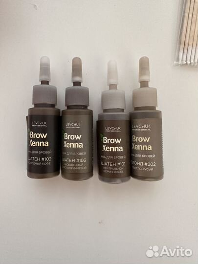 Хна для бровей brow henna