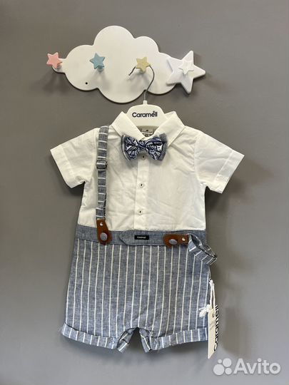 Рубашка +полукомбинезон