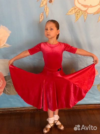 Платье для бальных танцев для девочки