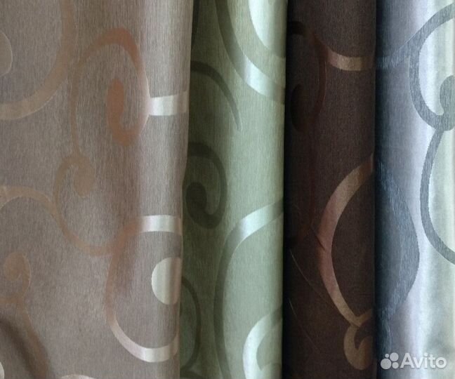 Портьеры жаккард, готовые комплекты