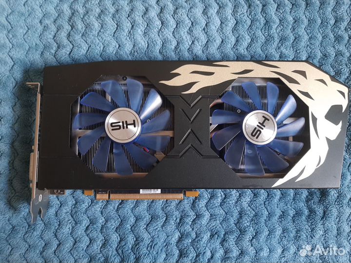 Видеокарта his RX 580 8gb