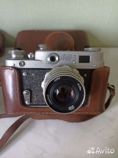 Плёночный фотоаппарат фэд-3 и фэд-4