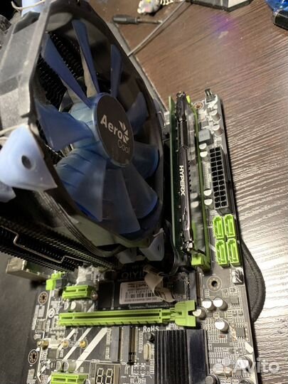 Huananzhi x99 комплект+ e5 2640v4