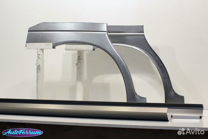Hyundai Matrix ремкомплект задних арок и порогов