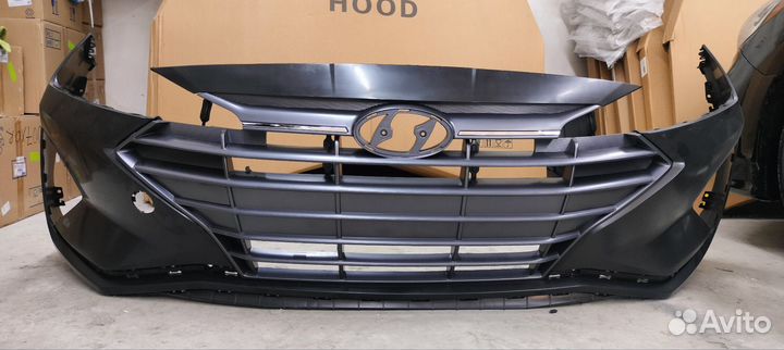 Бампер передний в сборе Hyundai Elantra 2016