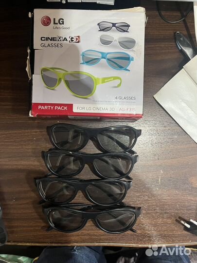 3D очки lg