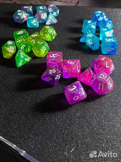Игральные кости игральные кубики d20 набор