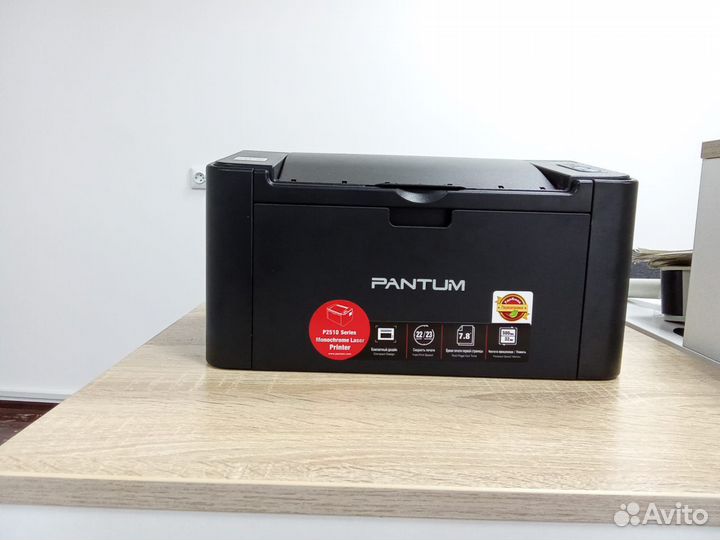 Pantum Принтер лазерный P2516, черный