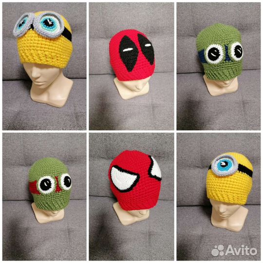 Шапочки весенние