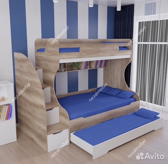 Кровать двухъярусная