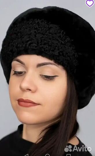Мутоновая шапка новая с биркой жен.Po-sezonu 56-58