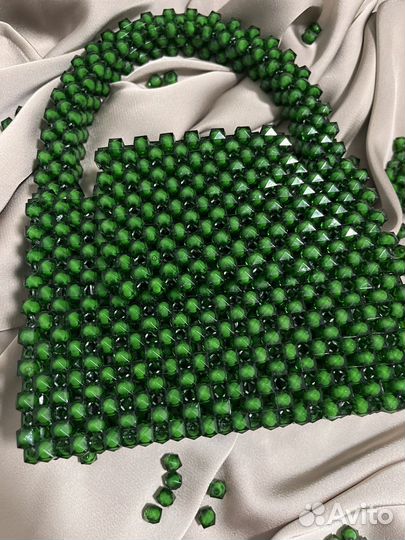 Сумка из бусин