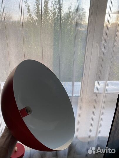 Люстра красная