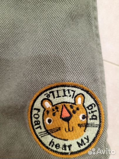 Джинсовая рубашка next, 116 разм. Состояние новой