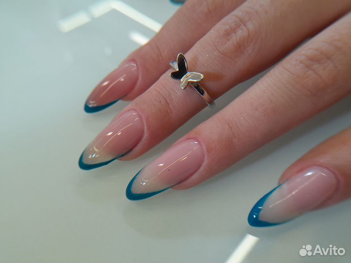 Маникюр, Гель лак, Наращивание гелем