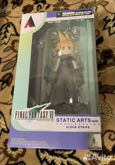 Фигурка Cloud Strife Static Arts Mini