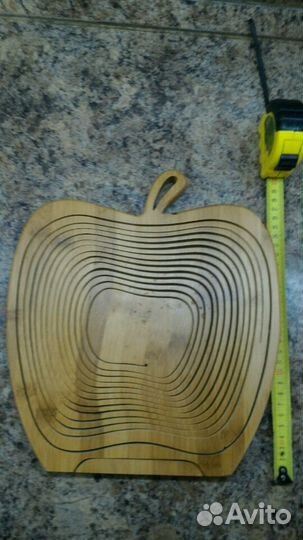 Корзина деревянная складная