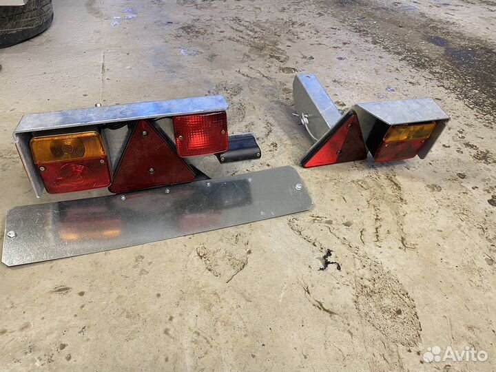 Задние съемные фонари для прицепа мзса