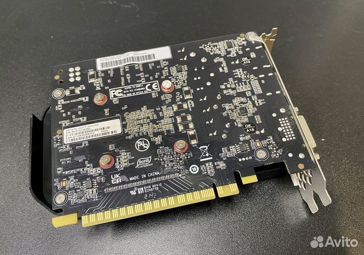 Новая видеокарта Palit 1050ti 4Gb 1 год гарантия