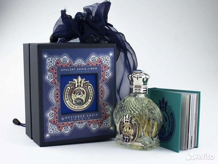 Opulent Shaik for Men Sapphire 77, 100 ml