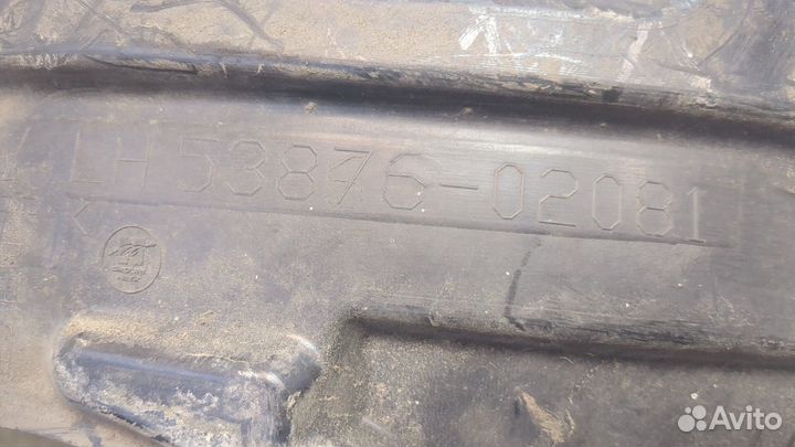 Защита арок (подкрылок) Toyota Corolla E12, 2006