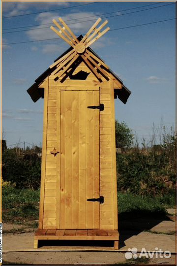 Дачный туалет домик йют 067