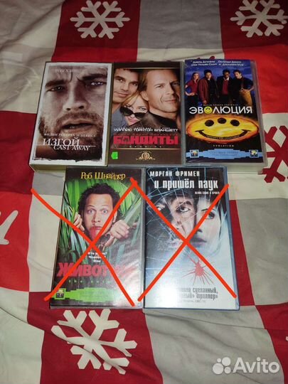 54 видеокассеты с фильмами vhs и др торг