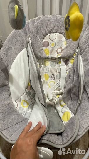 Электрокачеля шезлонг 2 в 1