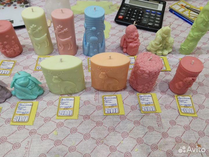 Новогодние свечи