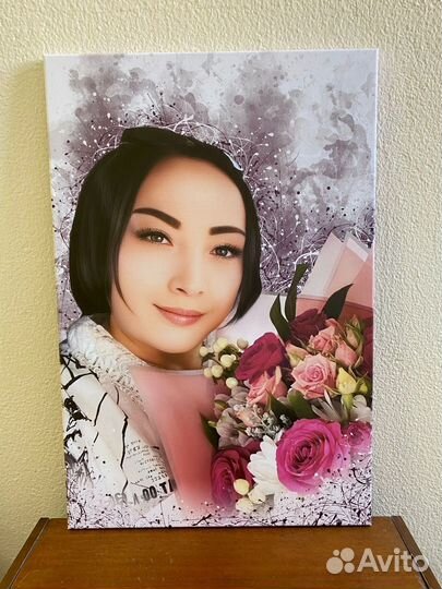 Портрет на холсте