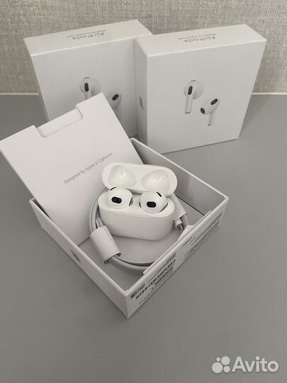 Беспроводные наушники apple airpods 3