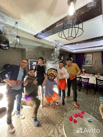 Ростовая кукла, поздравление на день рождение