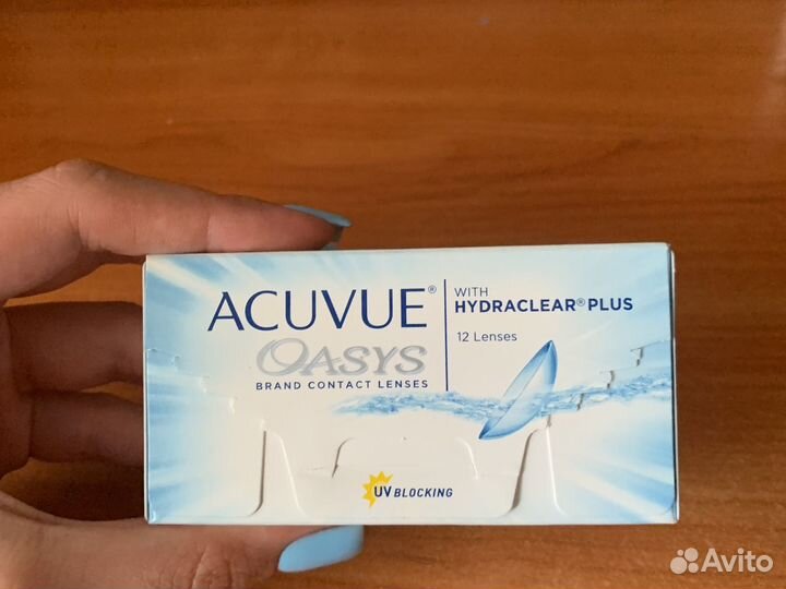 Линзы контактные acuvue