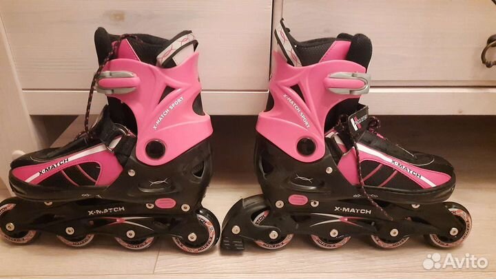 Роликовые коньки раздвижные новые